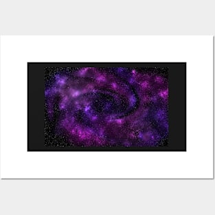 Spiral Galaxy Posters and Art